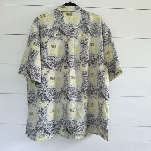 Marithe Francois Girbaud Logo Men’s 3XL Short Sleeve Button Down - Picture 5 of 6